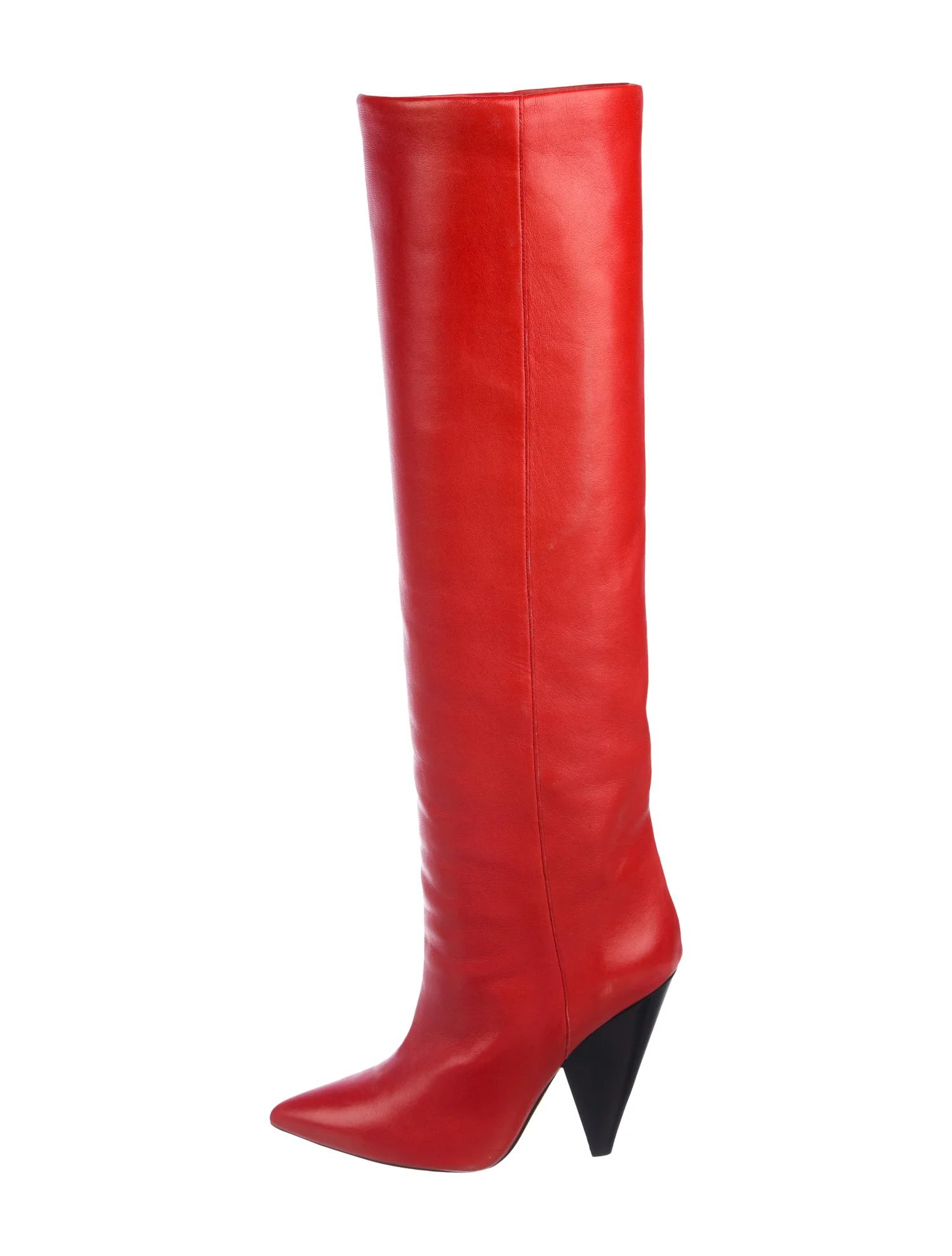 Leather Knee-High Boots | The RealReal