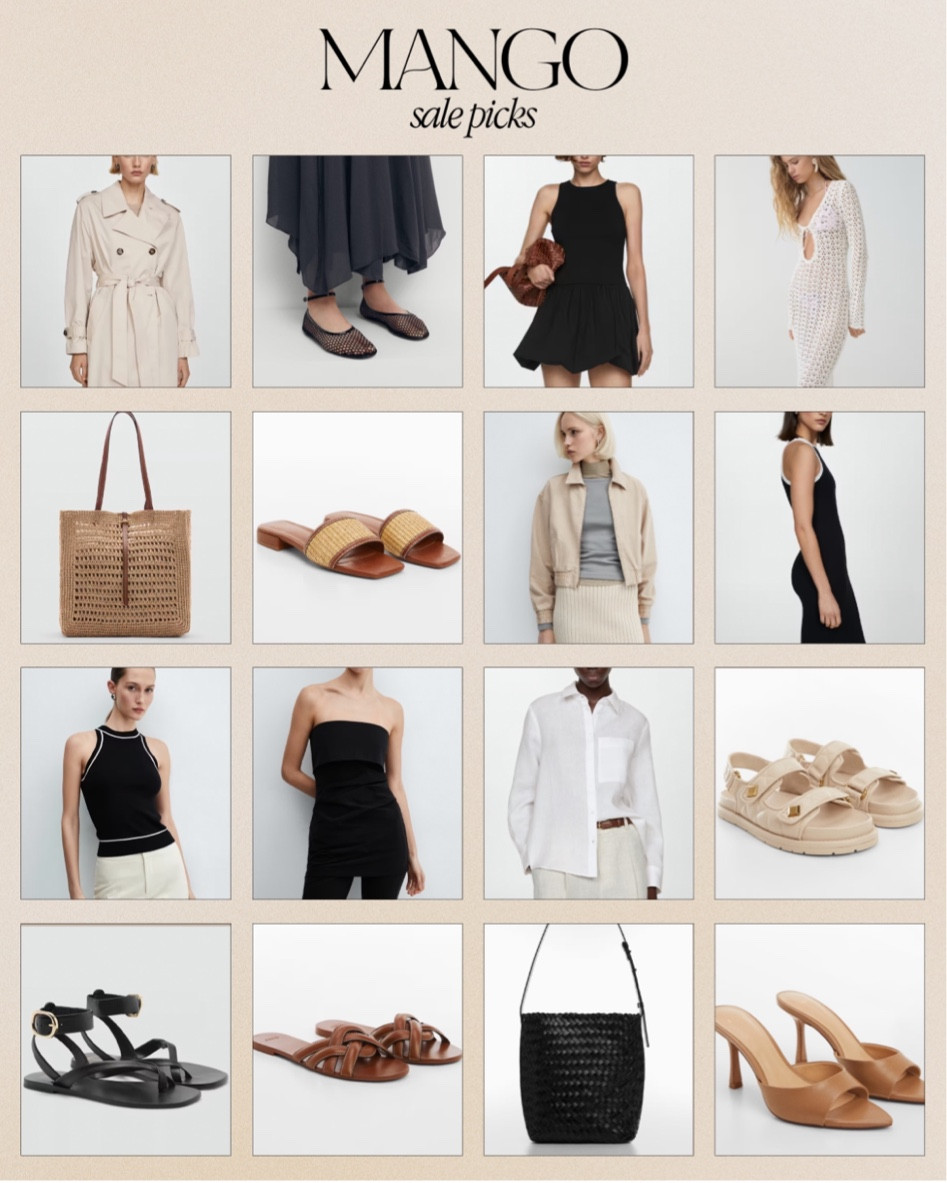 Mango sale picks! 30% off $230+ with code SPRING