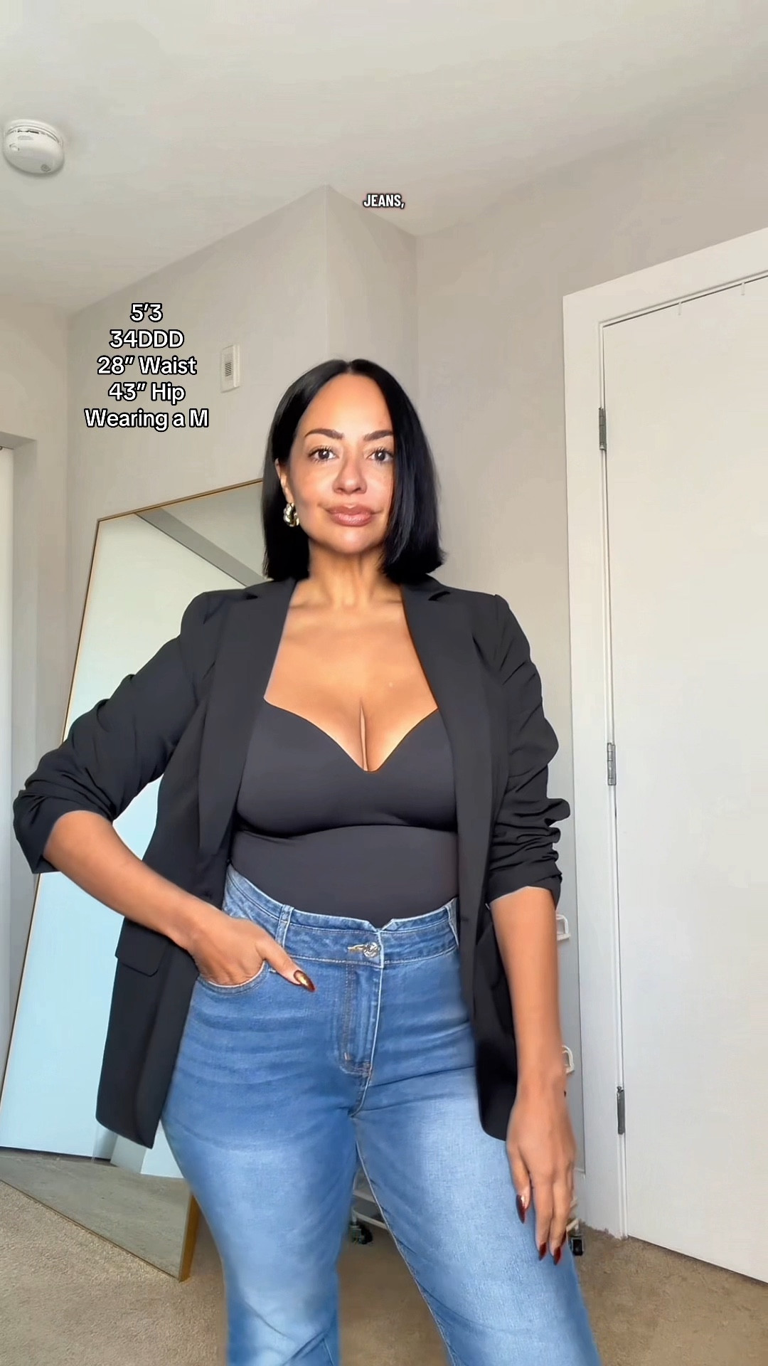 The wardrobe essential minimalist blazer every woman needs in her closet 🖤 Has light stretch, fully functioning pockets and comes in multiple colors 

office outfit, blazer outfit, capsule wardrobe, jeans 

#LTKWorkwear #LTKStyleTip #LTKFindsUnder50