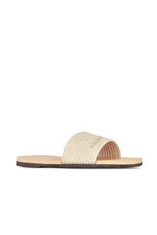 You Malta Metallic Sandal in Golden | Revolve Clothing (Global)