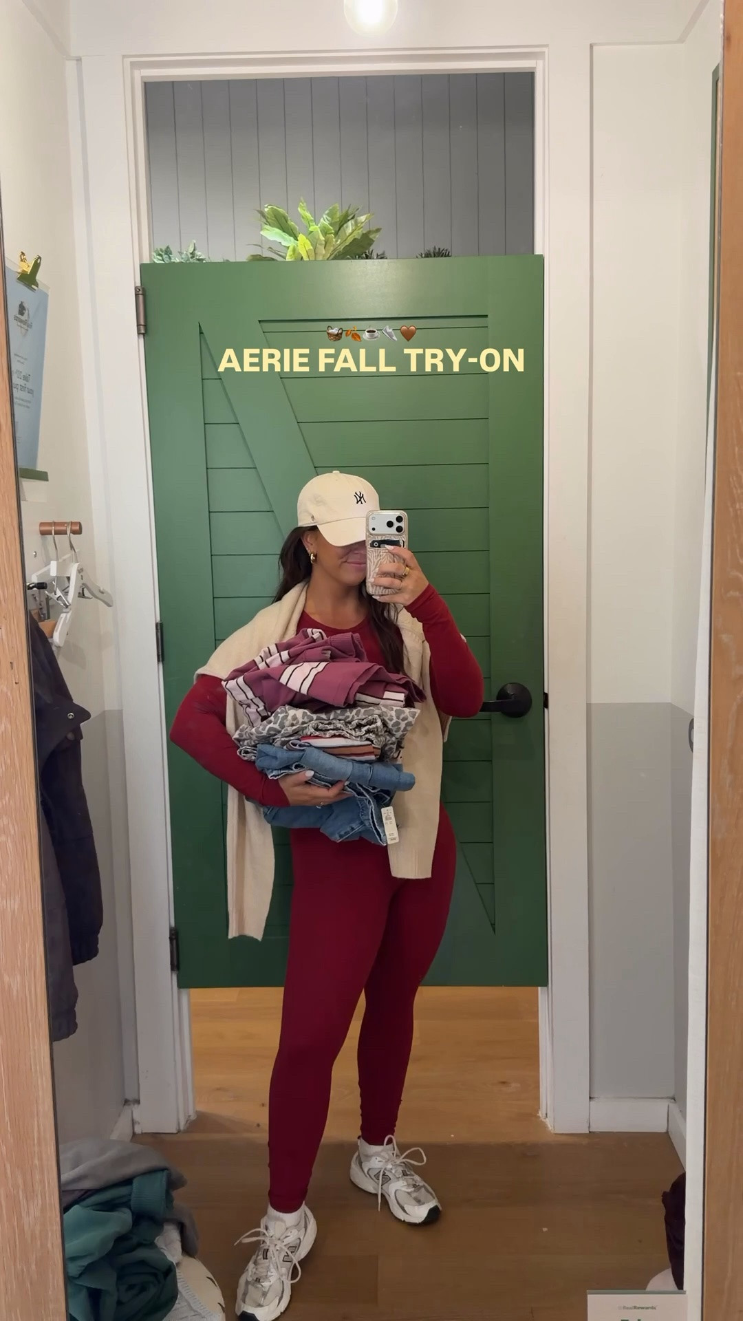 Aerie fall haul at 15 weeks pregnant!!