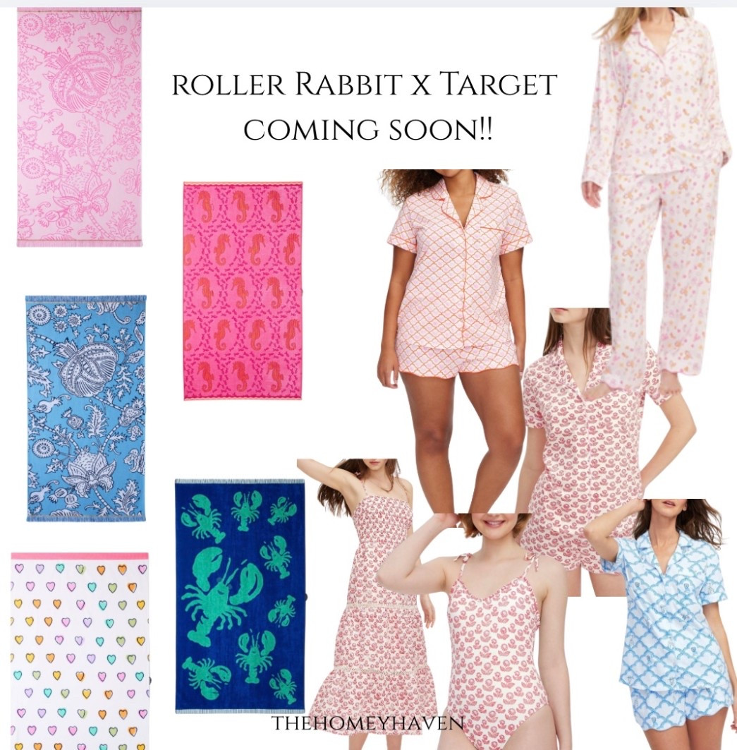 Roller rabbit collab with target is coming soon!! Adorable pajamas, dresses, cover ups, swimsuits, towels, floats, kids pajamas and outfits too!! Linked below ☀️


Spring outfits, summer outfits, travel, beach towels, beach vacation, vacation outfits beach, pool, kids, kids outfits, target finds 

#LTKHome #LTKSwim #LTKKids