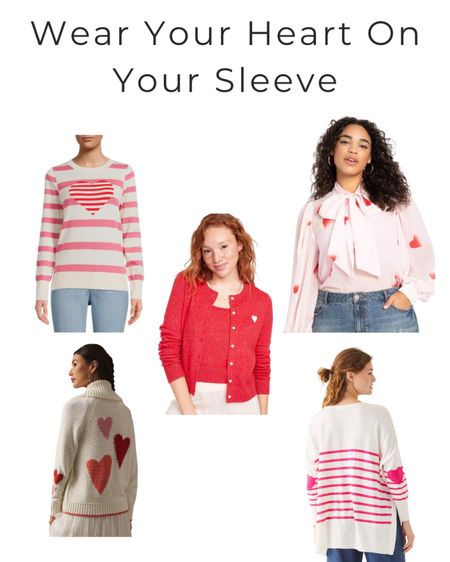 Show a little love with your wardrobe this month!

Hearts are such a cute motif, and even if you're not a person who loves pattern, this is an easy way to put a little print into your wardrobe.

This week, I've rounded up just a few of the adorable heart-themed pieces out there--in all sizes and price point.

If you see something you love, grab it, these pieces are selling out quick!

#LTKSeasonal #LTKstyletip