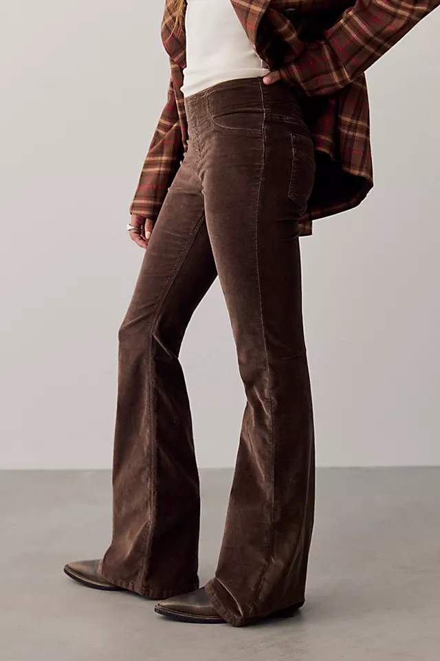 We The Free Penny Pull-On Cord Flare Jeans | Free People (Global - UK&FR Excluded)