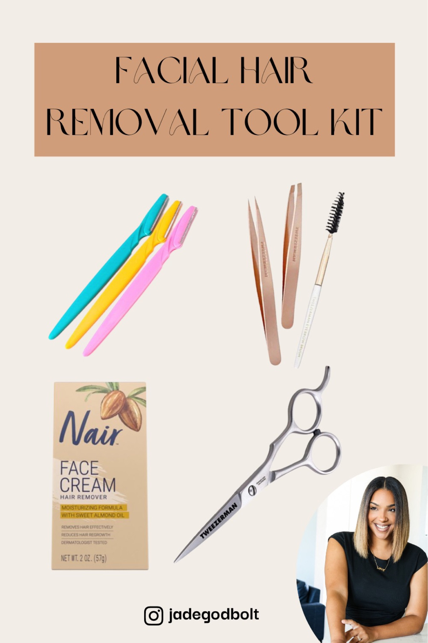 #FacialHairRemoval may not be the most glamorous part of my beauty routine but it’s definitely one I don’t skip! This routine has my #skincare products hittin’ different and my #makeup laying flawlessly. Do you have an #athome facial hair routine? What’s your go-to method? #smoothskin #dermaplane

#LTKstyletip #LTKbeauty #LTKunder50