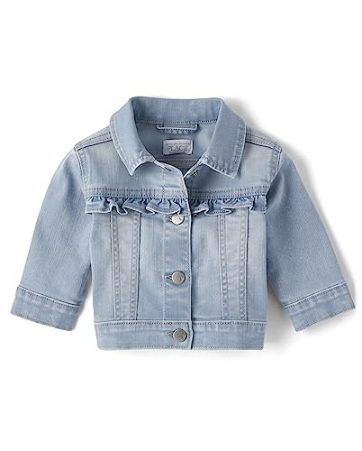The Children's Place,and Newborn Denim Jacket,BRAMBLE WASH,12-18 MONTHS | Amazon (US)