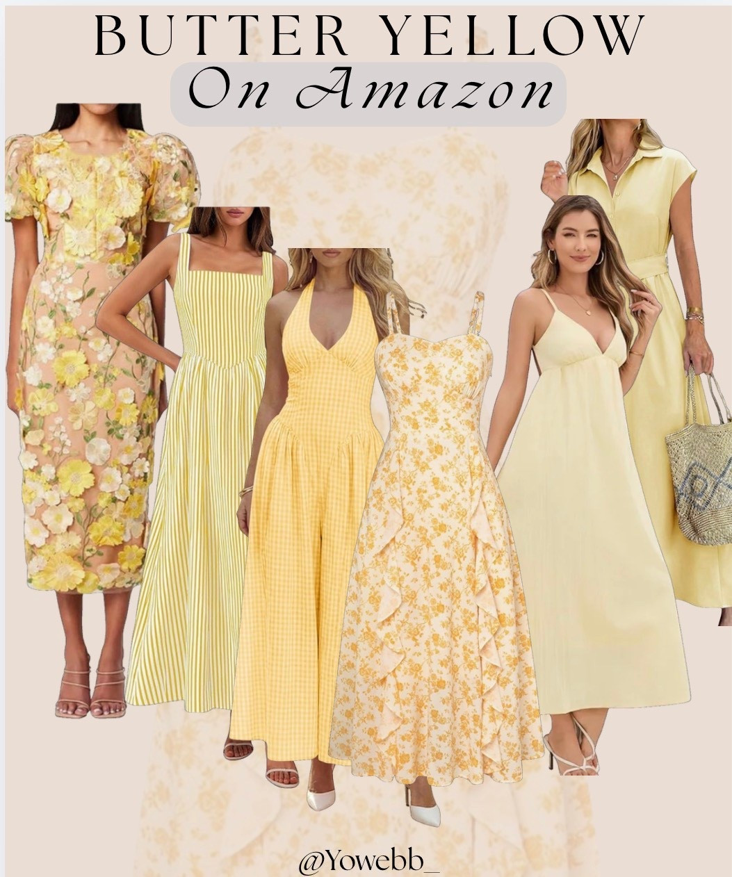 Butter yellow dresses from Amazon = instant glow-up 💛✨
#AmazonFinds #SpringDresses #SummerStyle #LKTStyle

#LTKSeasonal #LTKootd #LTKOver40