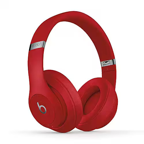 Beats - Studio3 Wireless Over Ear Headphones - (Latest Model) - Red | Best Buy U.S.
