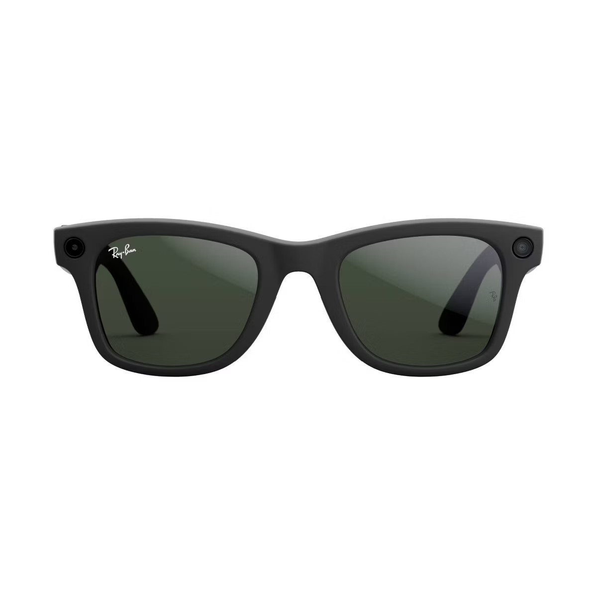 Ray-Ban Meta Wayfarer Glasses - Matte Black, Clear to Graphite Green Transitions | Target