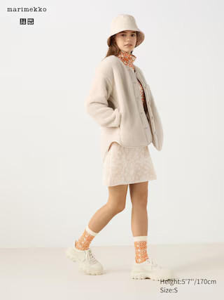 WOMEN'S MARIMEKKO 100% LAMBSWOOL MINI SKIRT | UNIQLO AU | Uniqlo Australia