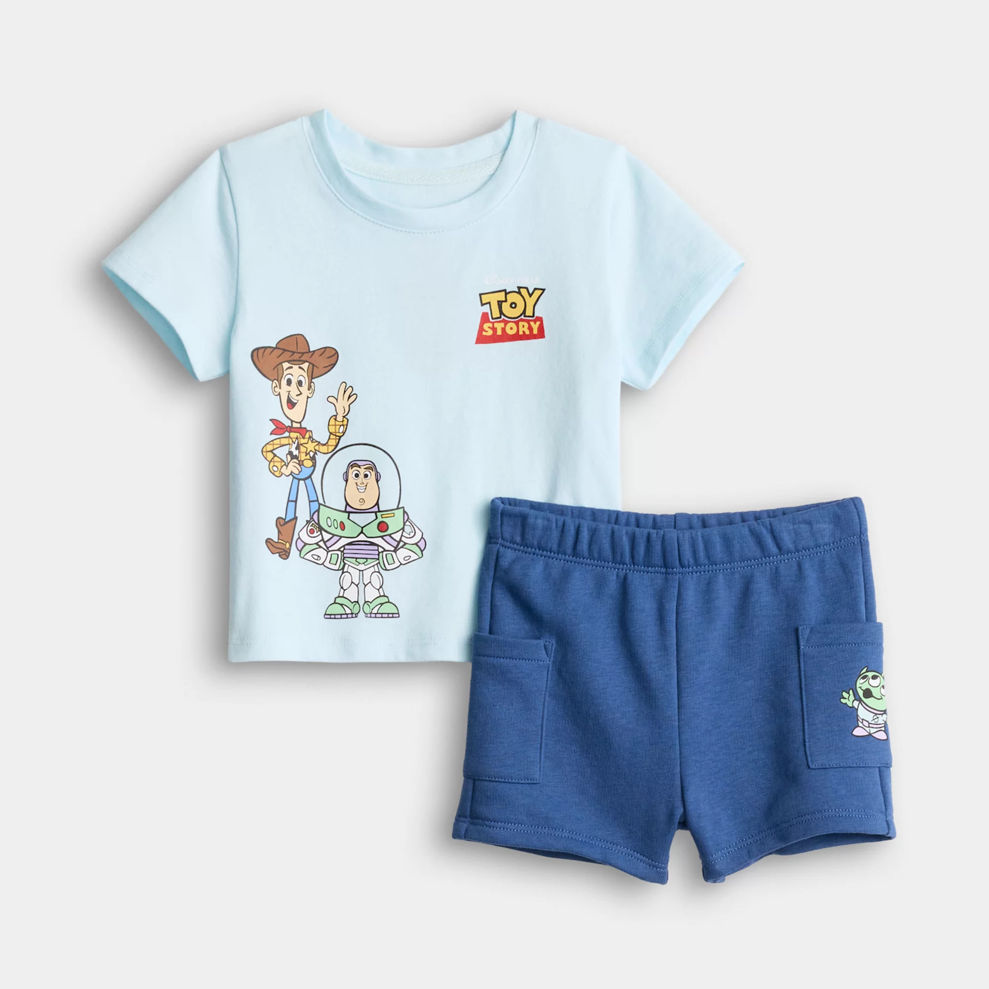 Baby BoyJumping Beans® Disney / Pixar's Toy Story 2-Piece Graphic Tee & Shorts Set | Kohl's