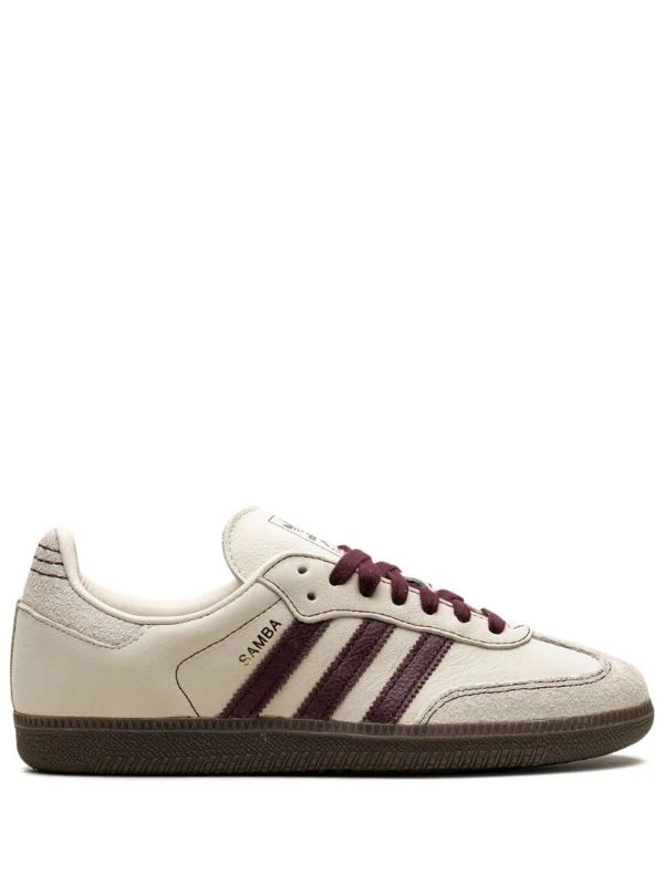 Samba OG "Wonder White/Maroon" sneakers | Farfetch Global