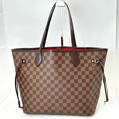 Louis Vuitton Neverfull MM Damier Ebene Canvas Tote Shoulder Vintage LV Japan | eBay US