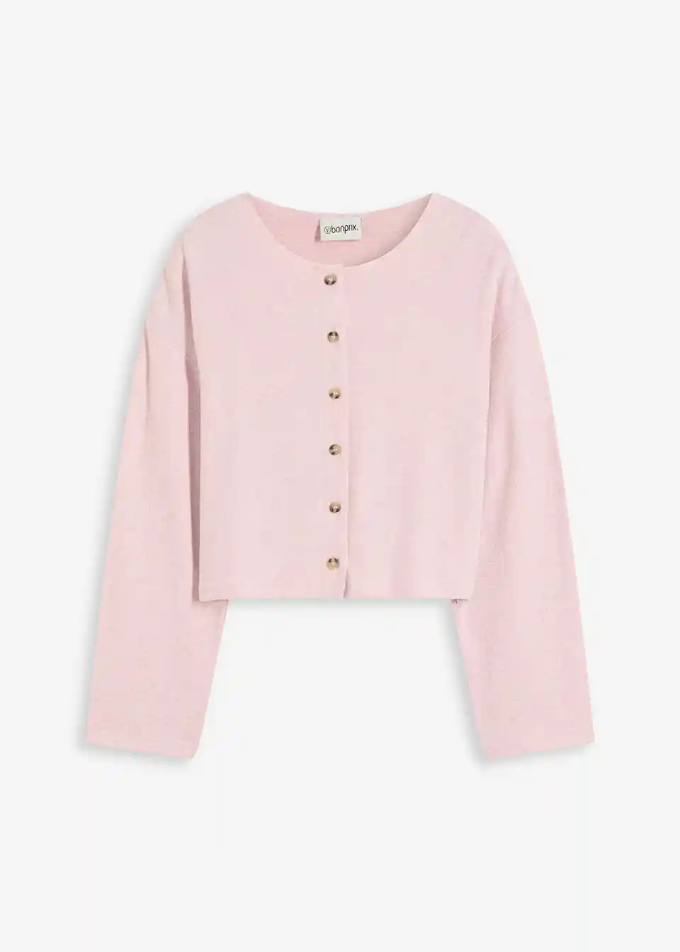 Gerippte Feinstrickjacke | Bonprix DE