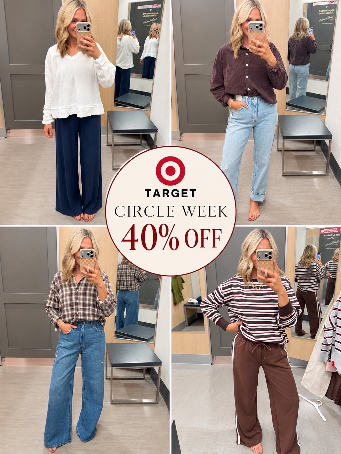 TARGET CIRCLE WEEK 40 % off women’s clothing!
