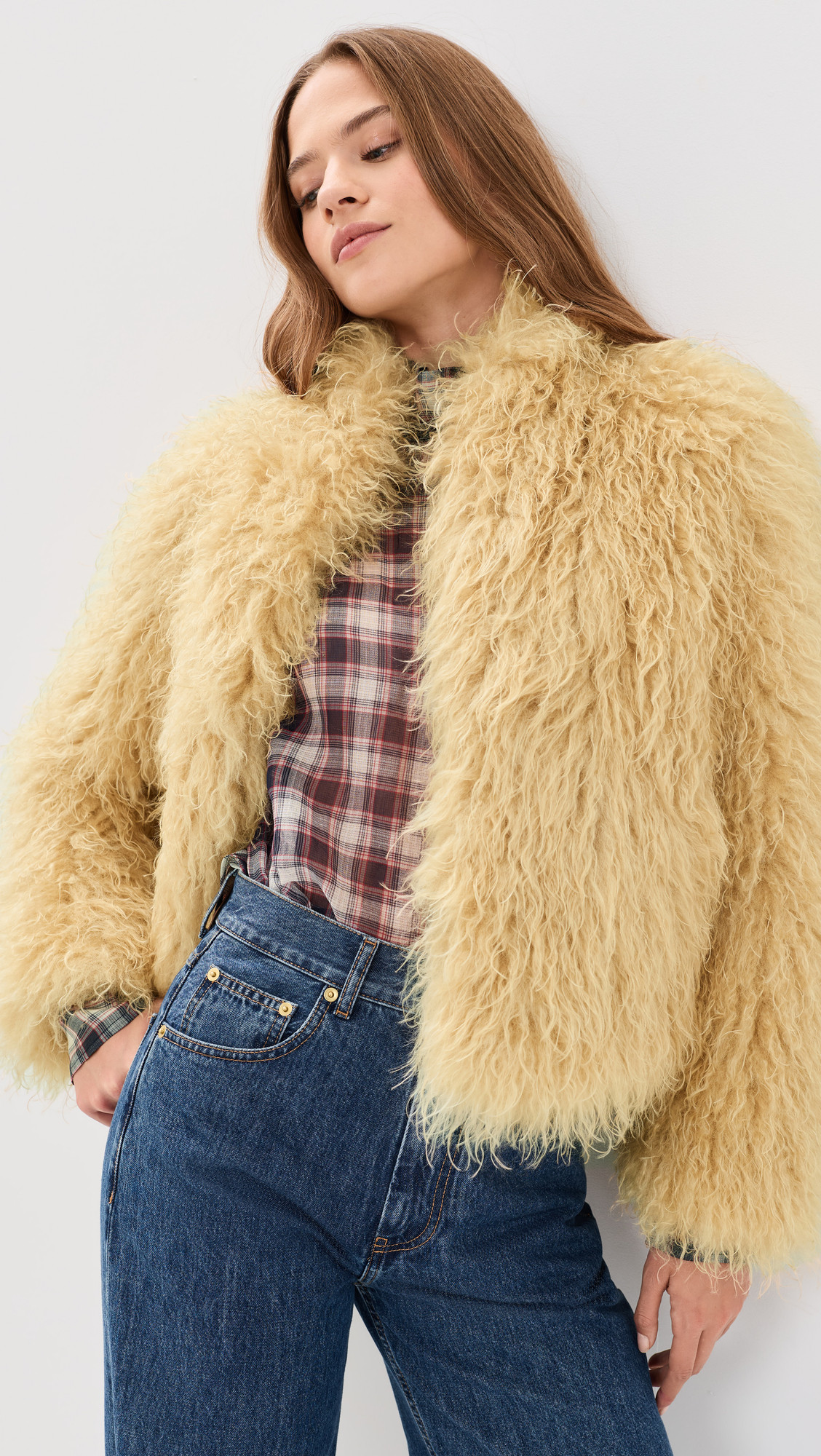 Stand Studio Myra Jacket Beige 38 | Shopbop