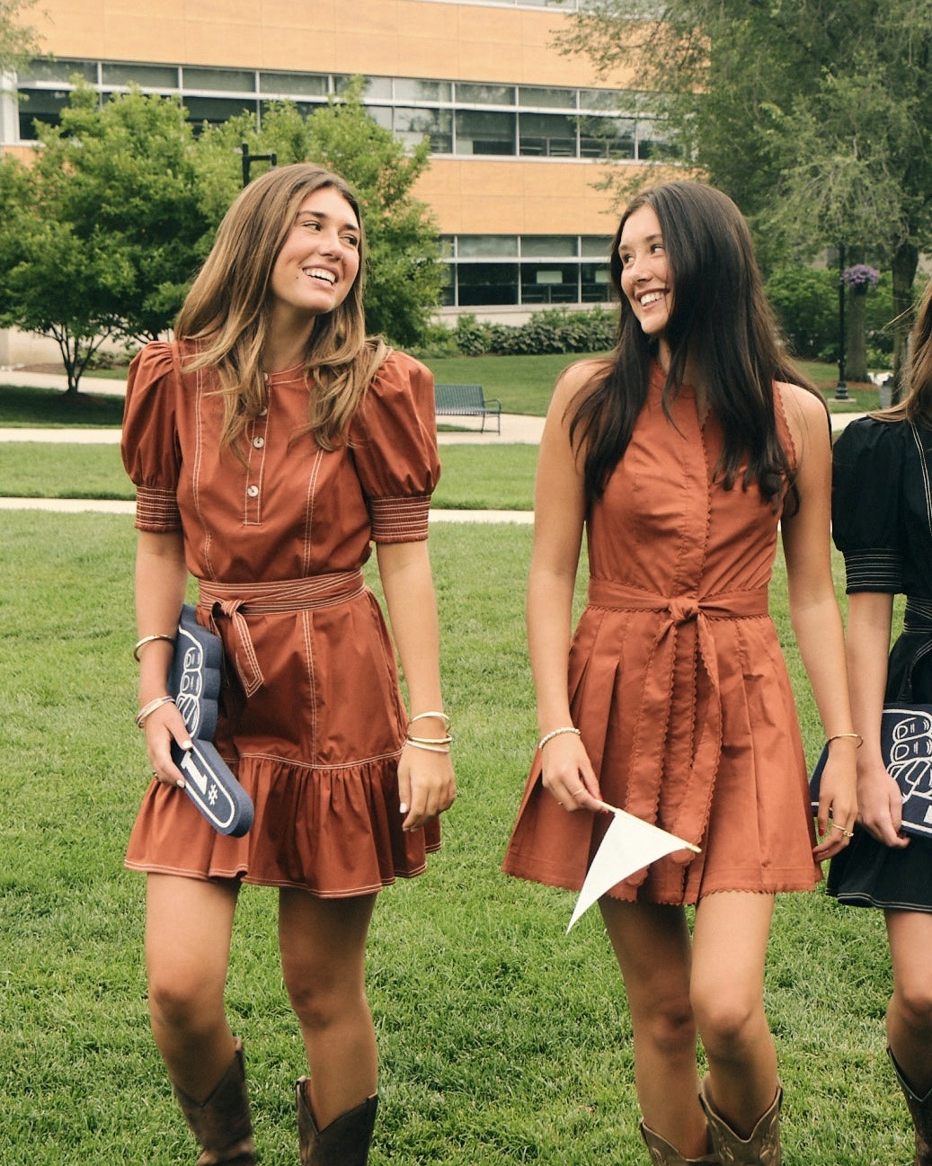 How cute is the Bonnie Dress ($198) and Hadley Romper ($298) from @shopcartolina ??