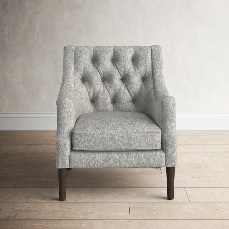 Galesville 29.25'' Wide Tufted Wingback Chair | Wayfair North America