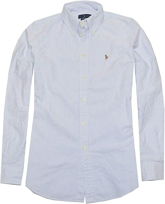POLO RALPH LAUREN Womens Classic Fit Oxford Longsleeve Buttondown Shirt | Amazon (US)