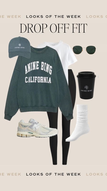 Styled outfit - school drop off 