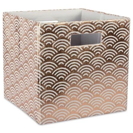 DII Hard Sided Collapsible Fabric Storage Container for Nursery, Offices, & Home Organization, Conta | Walmart (US)