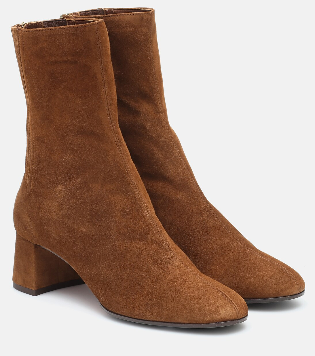Saint Honoré 50 suede ankle boots | Mytheresa (US/CA)