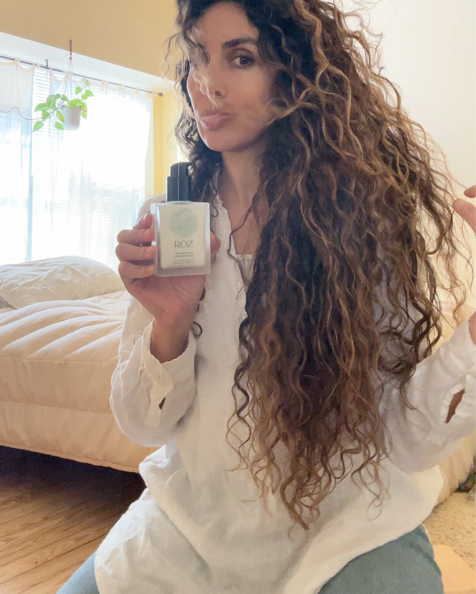 When you finally find hair products that work great, whether you go curly or straight! They smell subtle yet divine, they’re lightweight, and moisturizing! 
Rōz 🌹 

#LTKBeauty #LTKStyleTip #LTKWatchNow