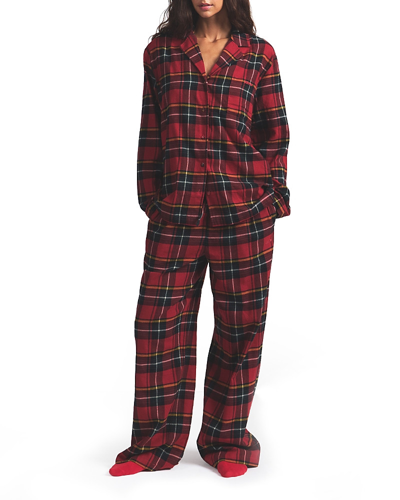 Skims Flannel Sleep Set | Bloomingdale's (US)