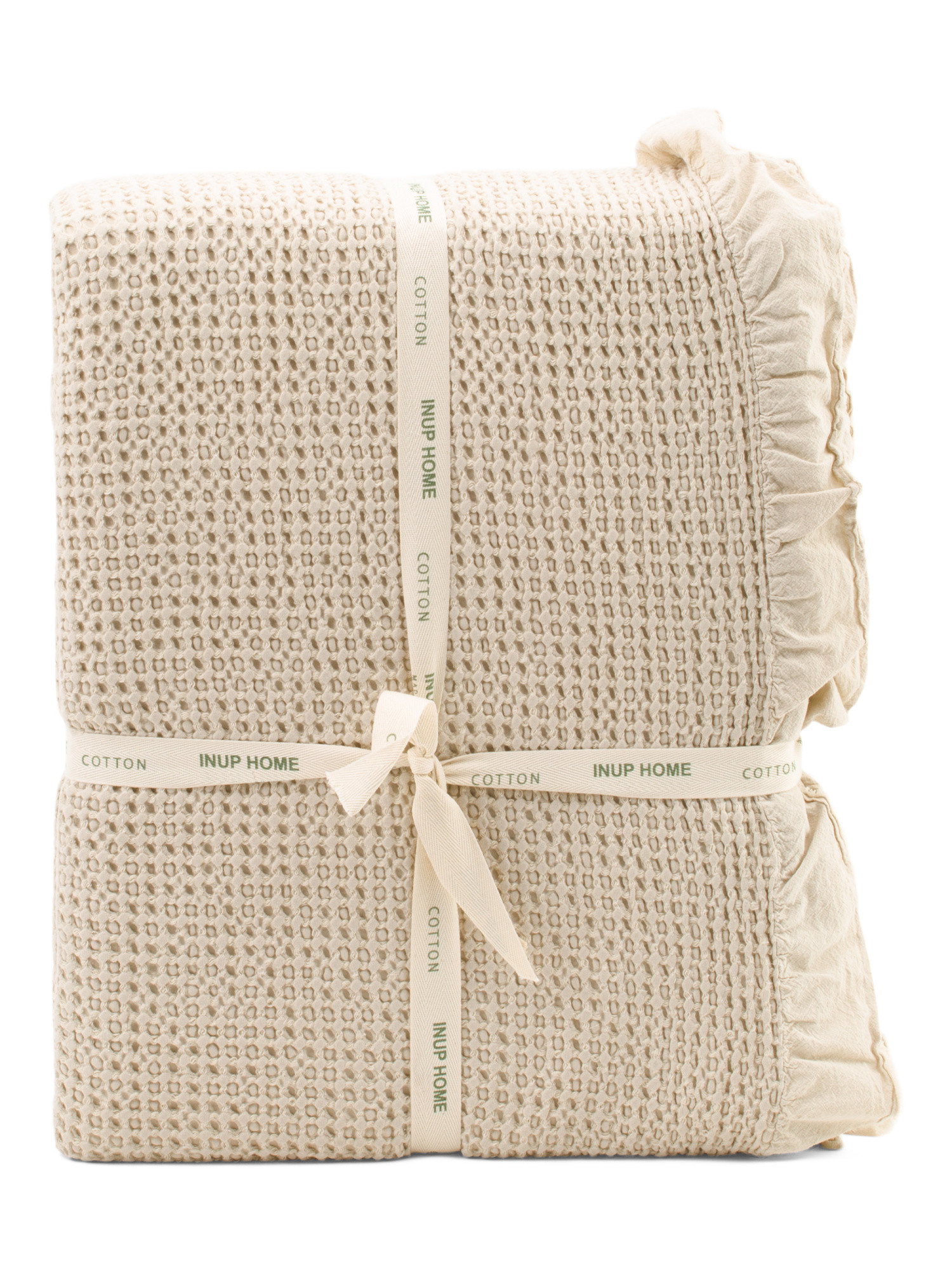 Made In Portugal Cotton Waffle Coverlet | Bed & Bath | Marshalls | Marshalls