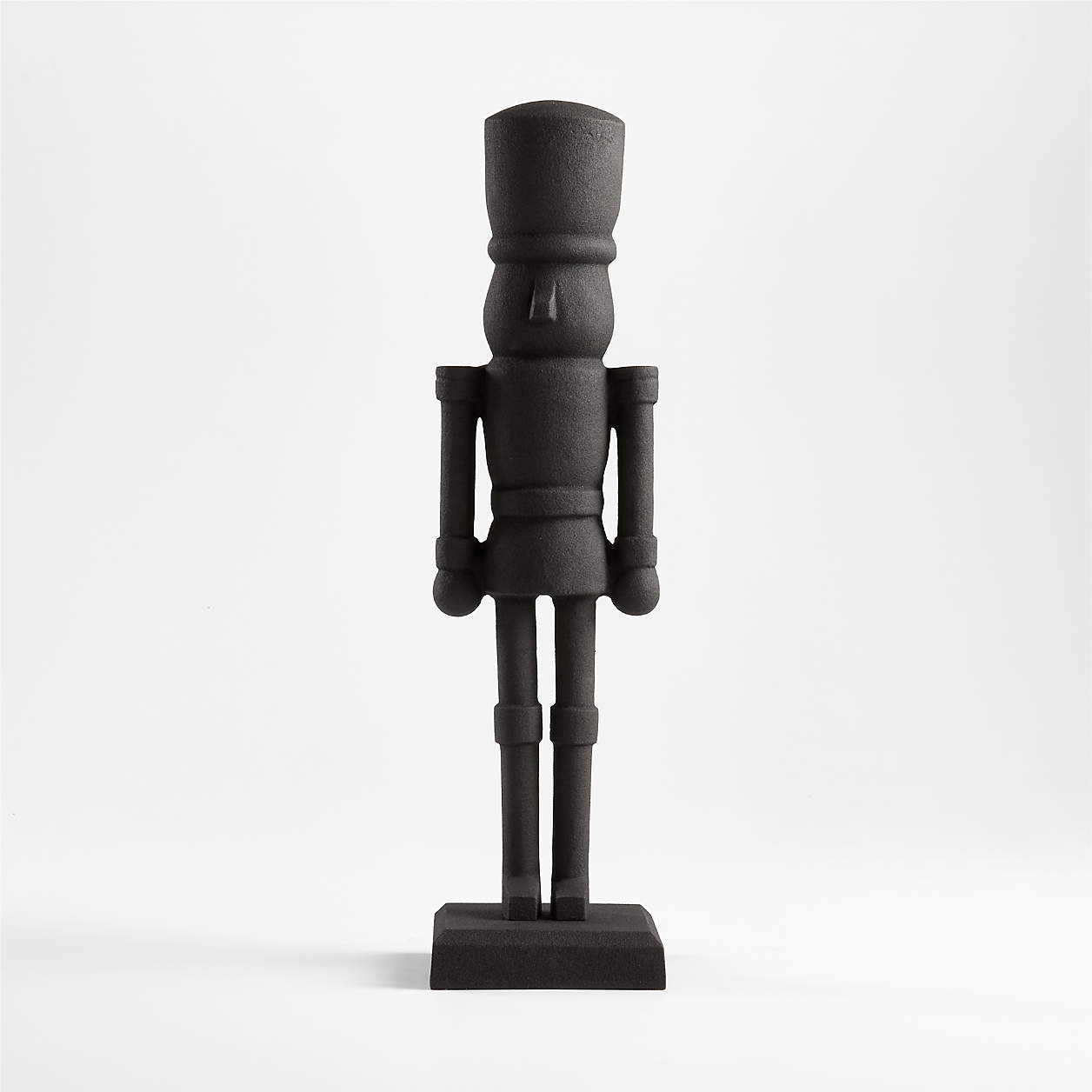 12" Zinc Nutcracker Decoration + Reviews | Crate & Barrel | Crate & Barrel