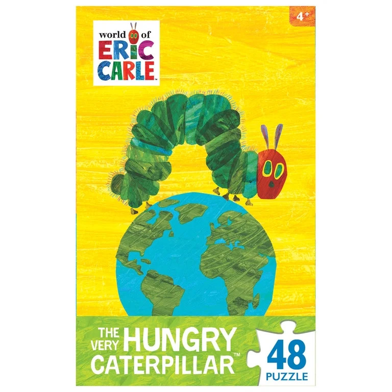 Eric Carle The Very Hungry Caterpillar 48 Pieces Interlocking Jigsaw Puzzle for Kids | Walmart (US)