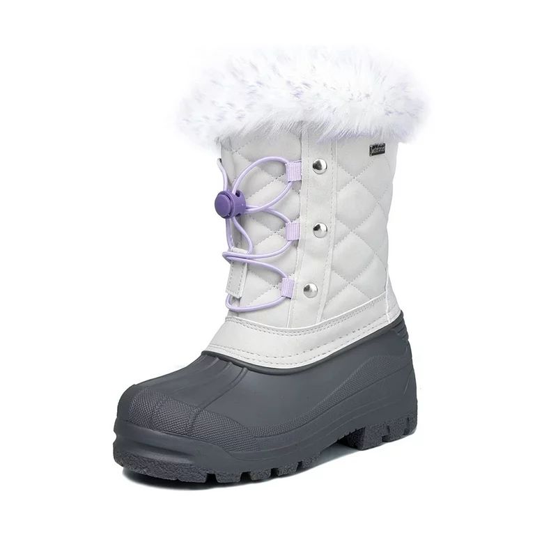 K KomForme Snow Boots Lined Waterproof Winter Boot Little Kid Size 10 - Walmart.com | Walmart (US)