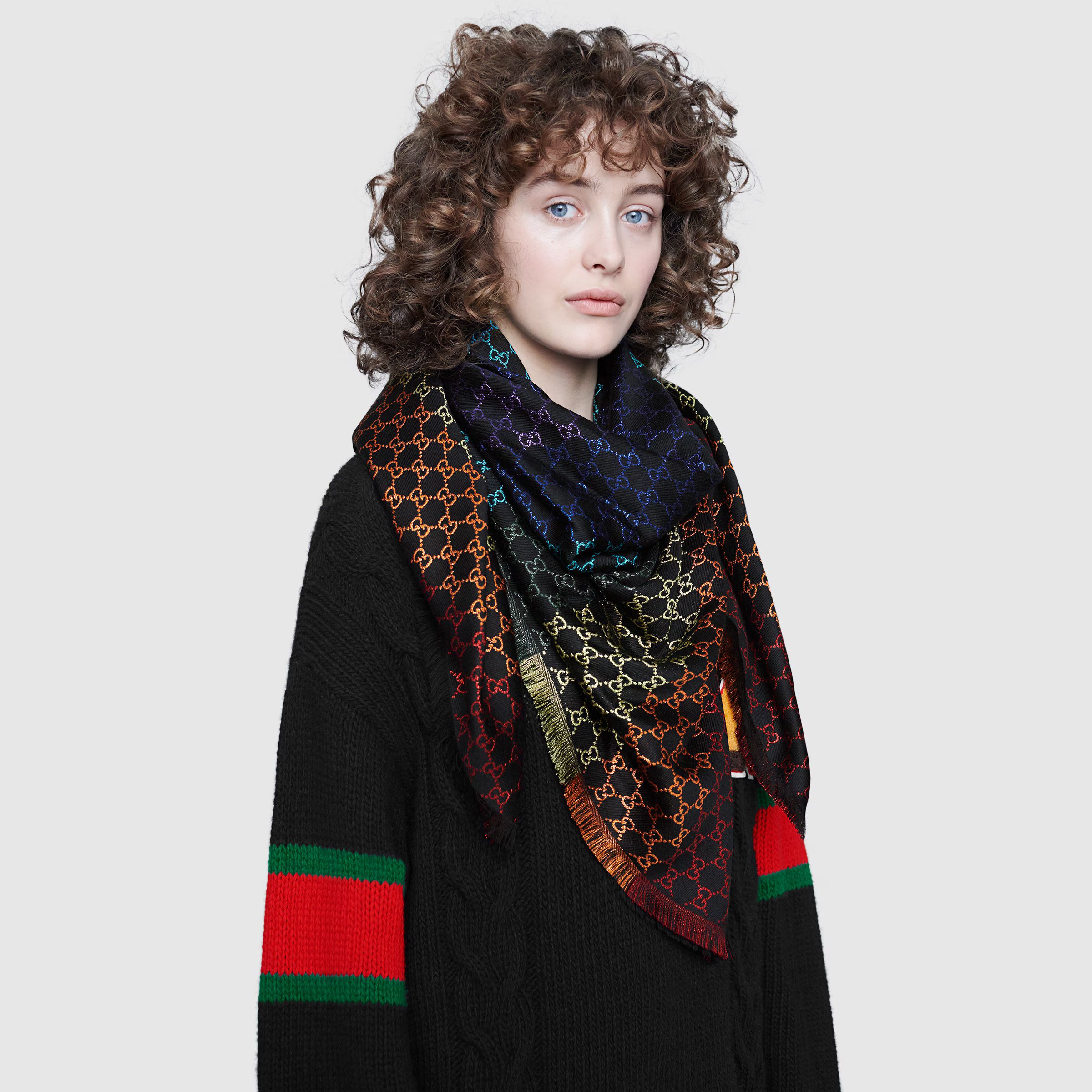 Gucci GG jacquard shawl | Gucci (US)