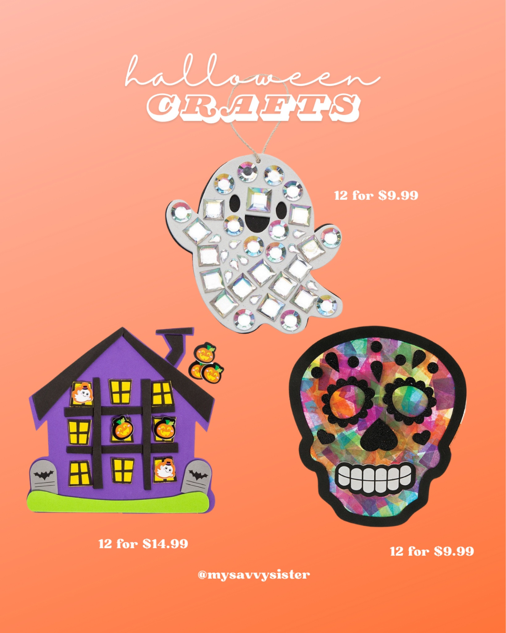 Halloween Crafts | use as an activity or a party favor | class reward, party prize, handout on Halloween | perfect for a birthday party or class party. 

#LTKKids #LTKParties #LTKSeasonal