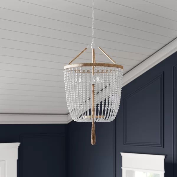 Leyva 3 - Light Unique / Statement Empire Chandelier with Beaded AccentsSee More by Joss & Main R... | Wayfair North America