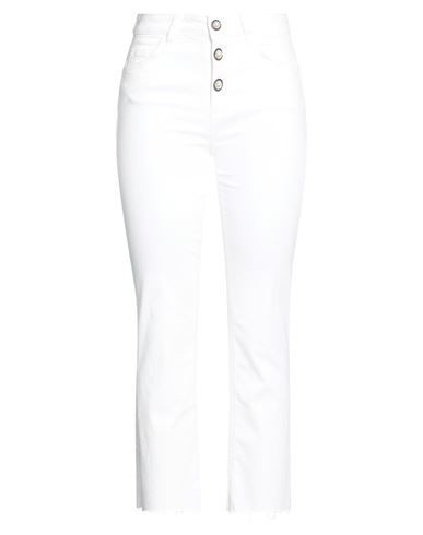 Liu •jo Better Denim Woman Jeans White Size 29 Cotton, Elastomultiester, Elastane | YOOX (US)