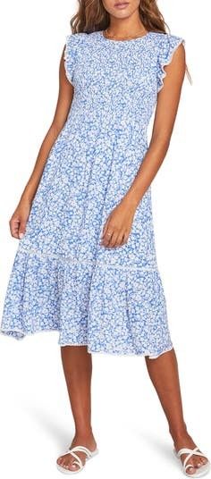 Pick Me Floral Smocked Dress | Nordstrom