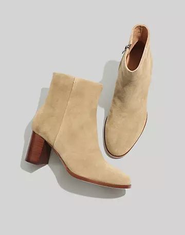 The Mira Side-Seam Ankle Boot in Suede | Madewell