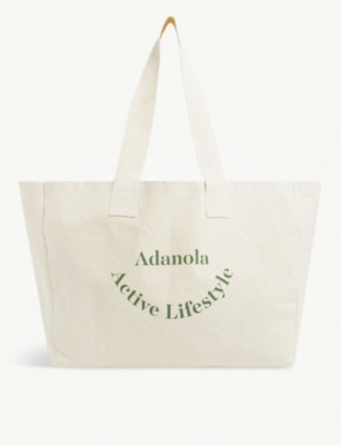 ADANOLA
          
          Active Lifestyle canvas tote bag | Selfridges