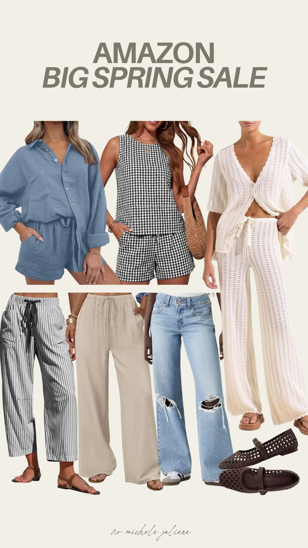 fashion on sale for the amazon big spring sale! 🤍

sale alert, watchnow, finds under 100, spring fashion, sweater, maxi dress, mini dress, rompet, matching set, loungewear, michele jaliene 

 #LTKootd #LTKSeasonal #LTKSaleAlert