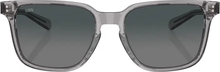 Kailano 53mm Gradient Polarized Square Sunglasses | Nordstrom
