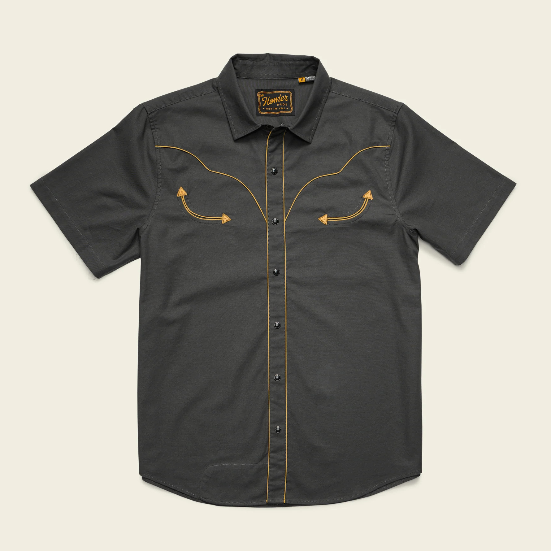 Broncbuster Snapshirt - Antique Black | Howler Brothers