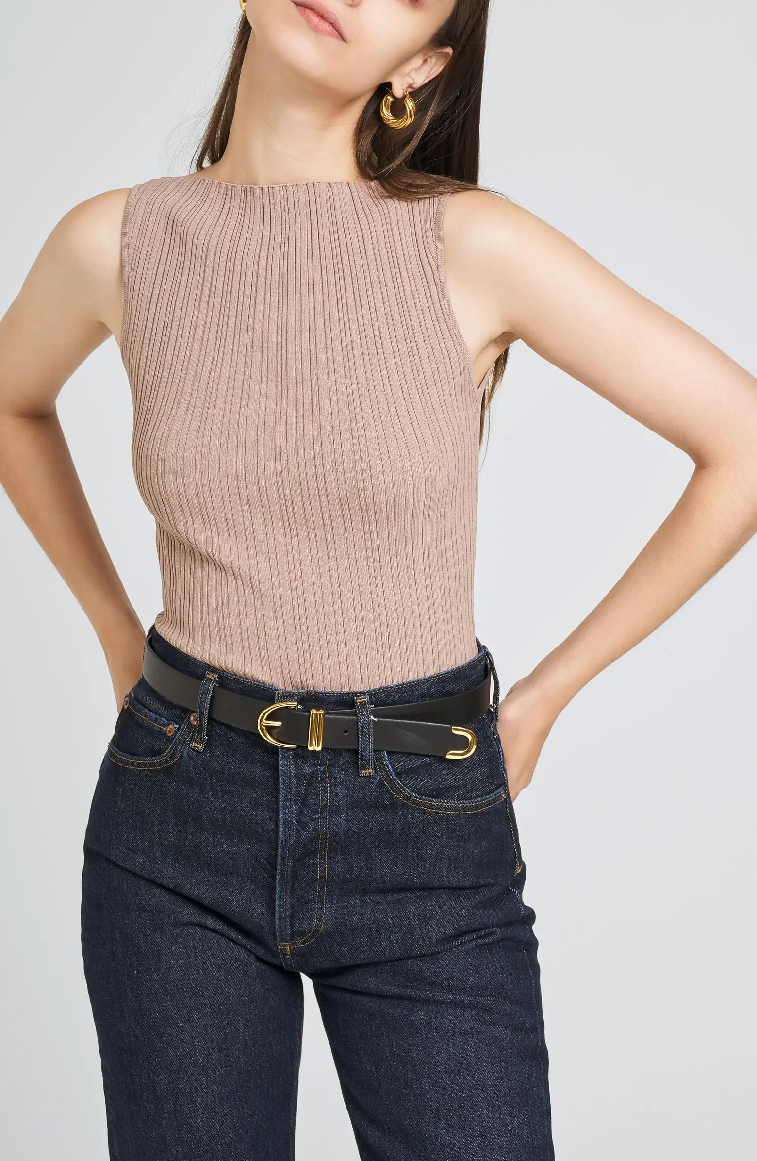 WAYF Constance Rib Top | Nordstrom | Nordstrom