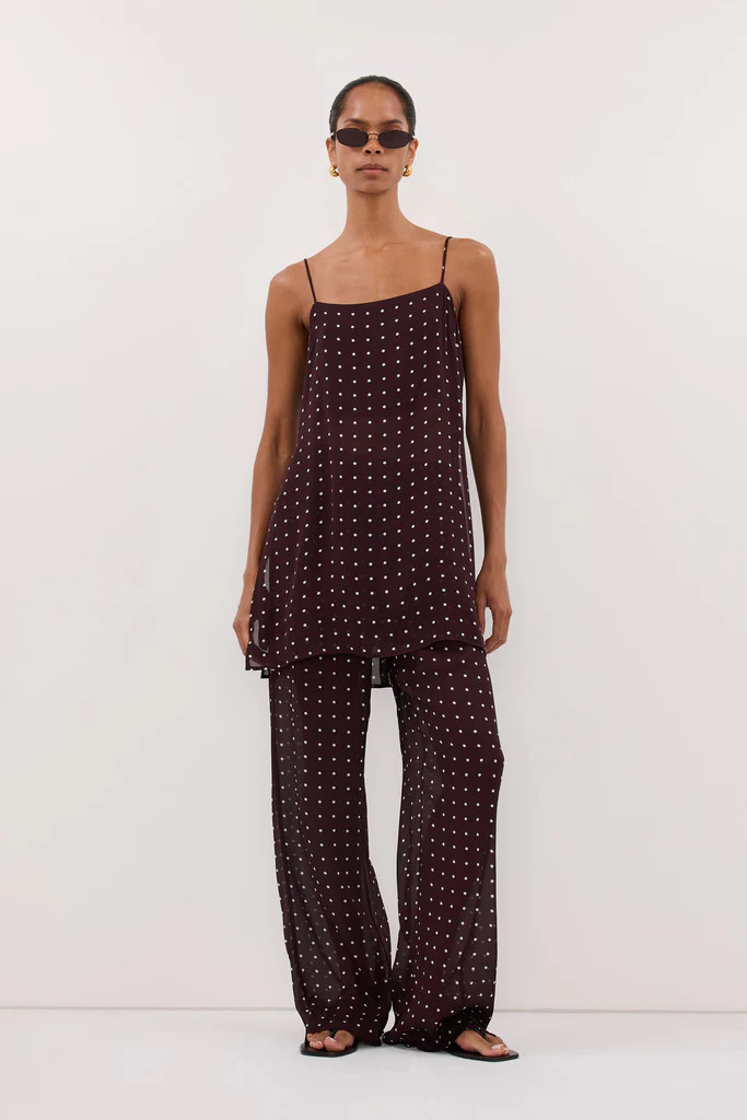 VANESSA BITTER CHOC SPOT PANT | DISSH