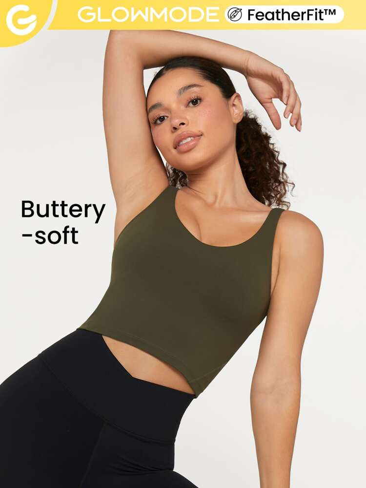 GLOWMODE FeatherFit™ Active Tank | SHEIN