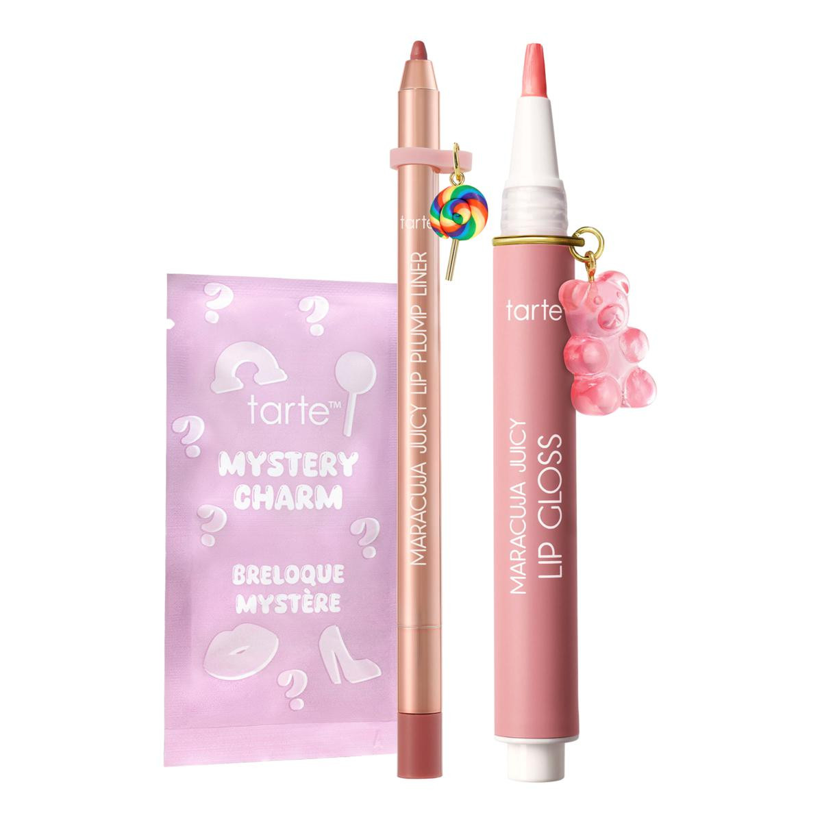 tarte Maracuja Juicy Peptide Lip Gloss & Liner Duo | HSN