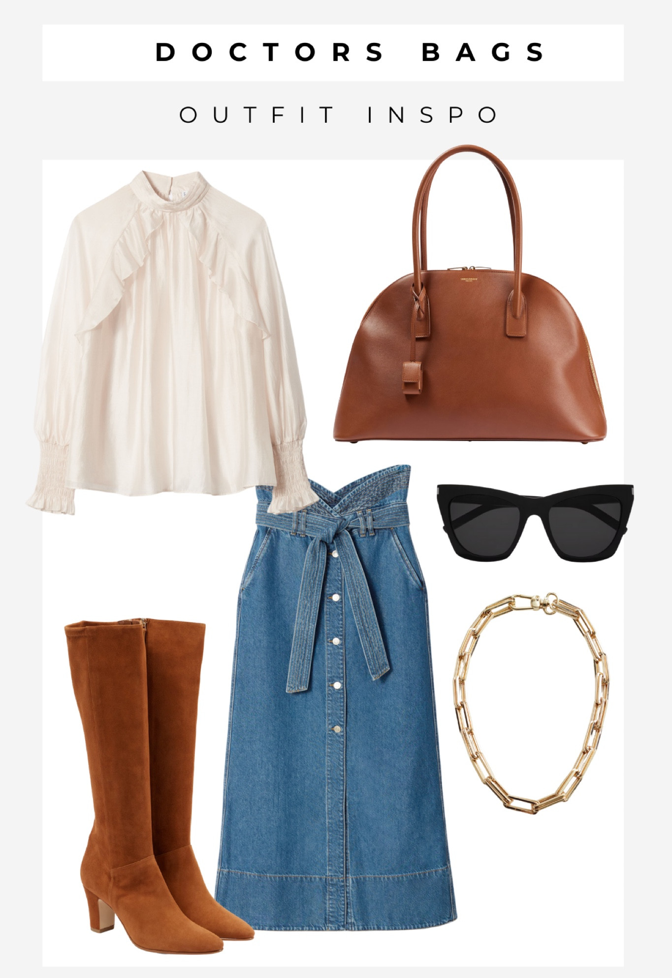 Outfit inspiration for a doctors bag outfitt

#LTKWorkwear #LTKItBag #LTKStyleTip