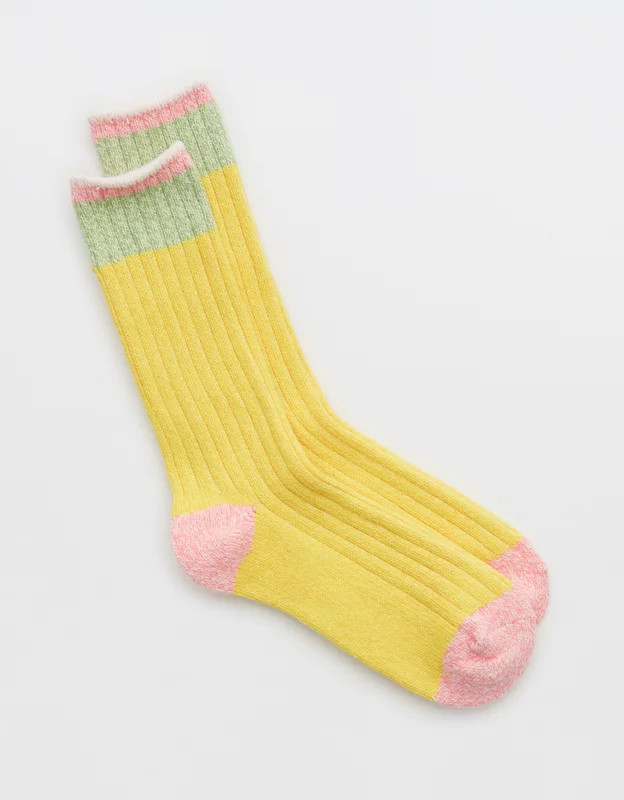 Aerie Colorblock Crew Socks | Aerie