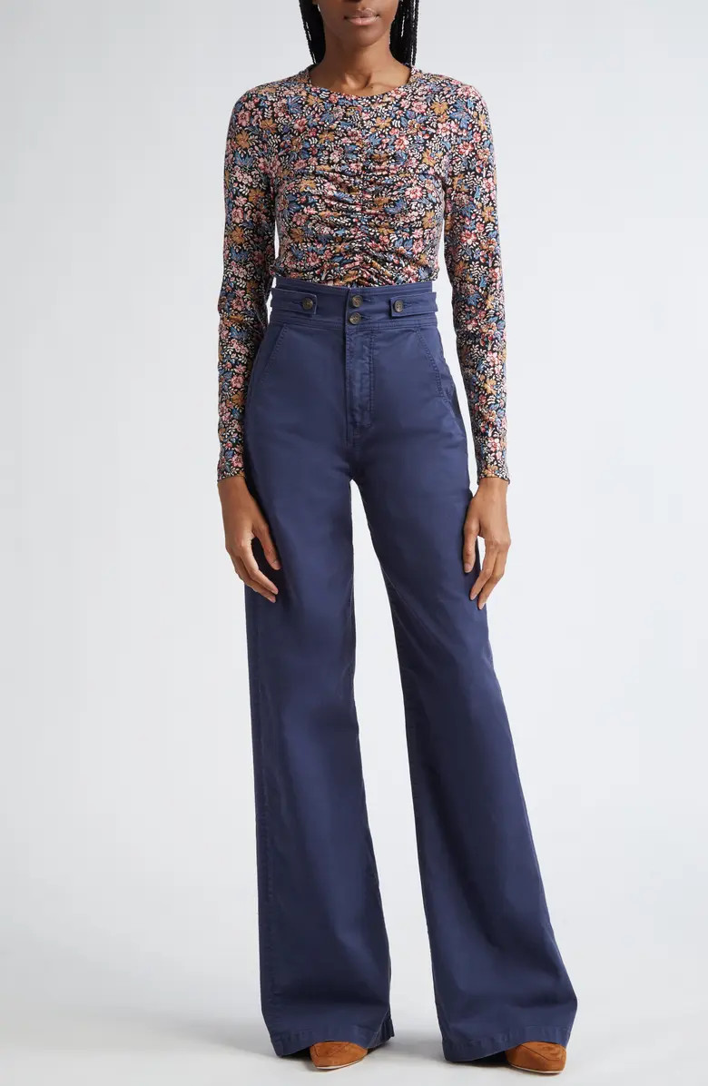 Veronica Beard Maisel High Waist Wide Leg Pants | Nordstrom | Nordstrom