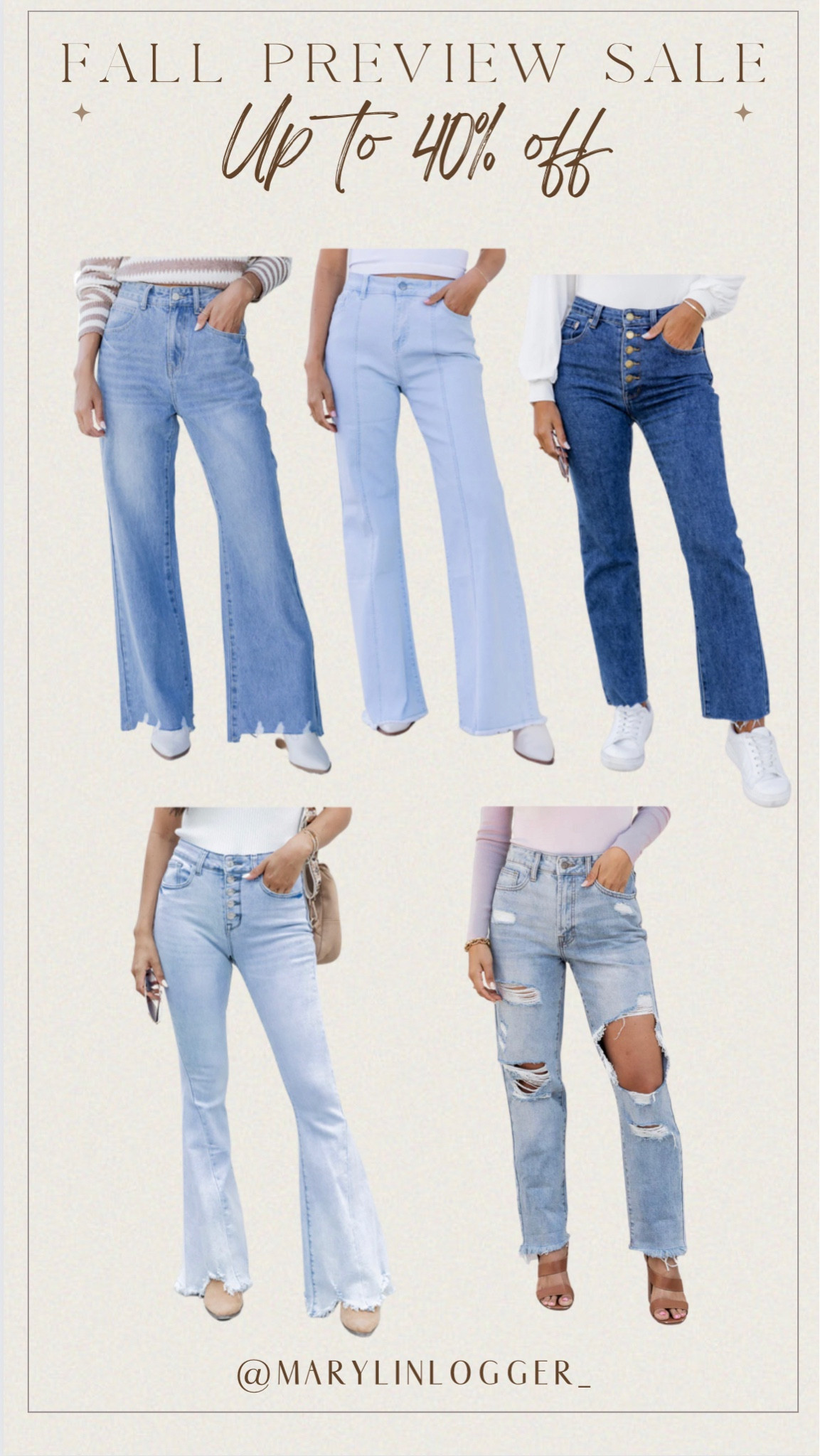 Pink Lily sale. Denim sale. Jeans sale. Bootcut jeans. 

#LTKsalealert #LTKunder50 #LTKU